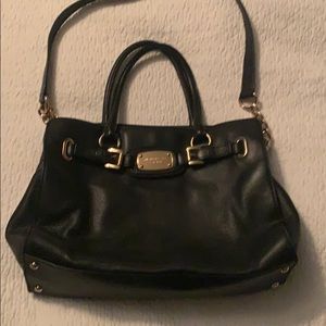 Michel Kors black leather purse